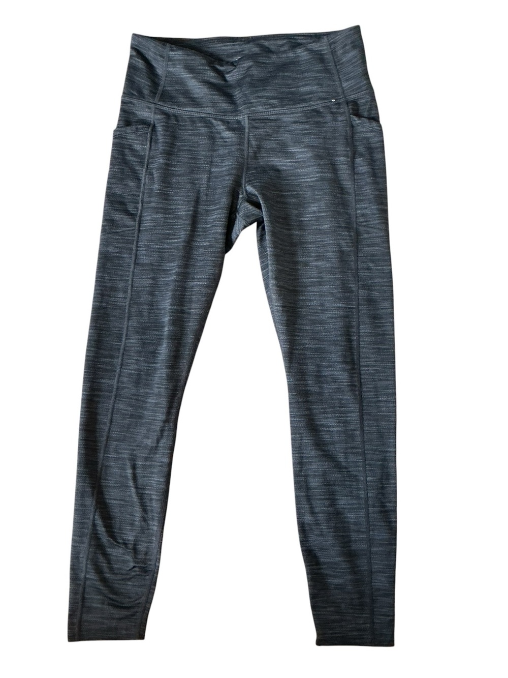 Mondetta Womens Size Medium High Rise Leggings 27” Inseam Pockets Active Gym. Pr